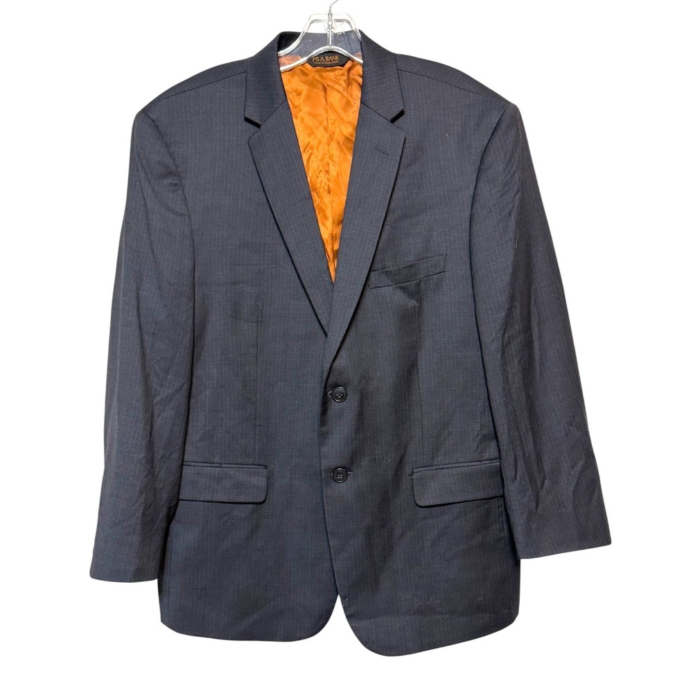 Jos A Bank Wool Blazer Mens Size 42S Classic Tailored Business Old‎ Money Preppy